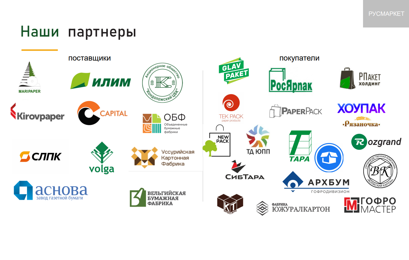 Наши партнеры